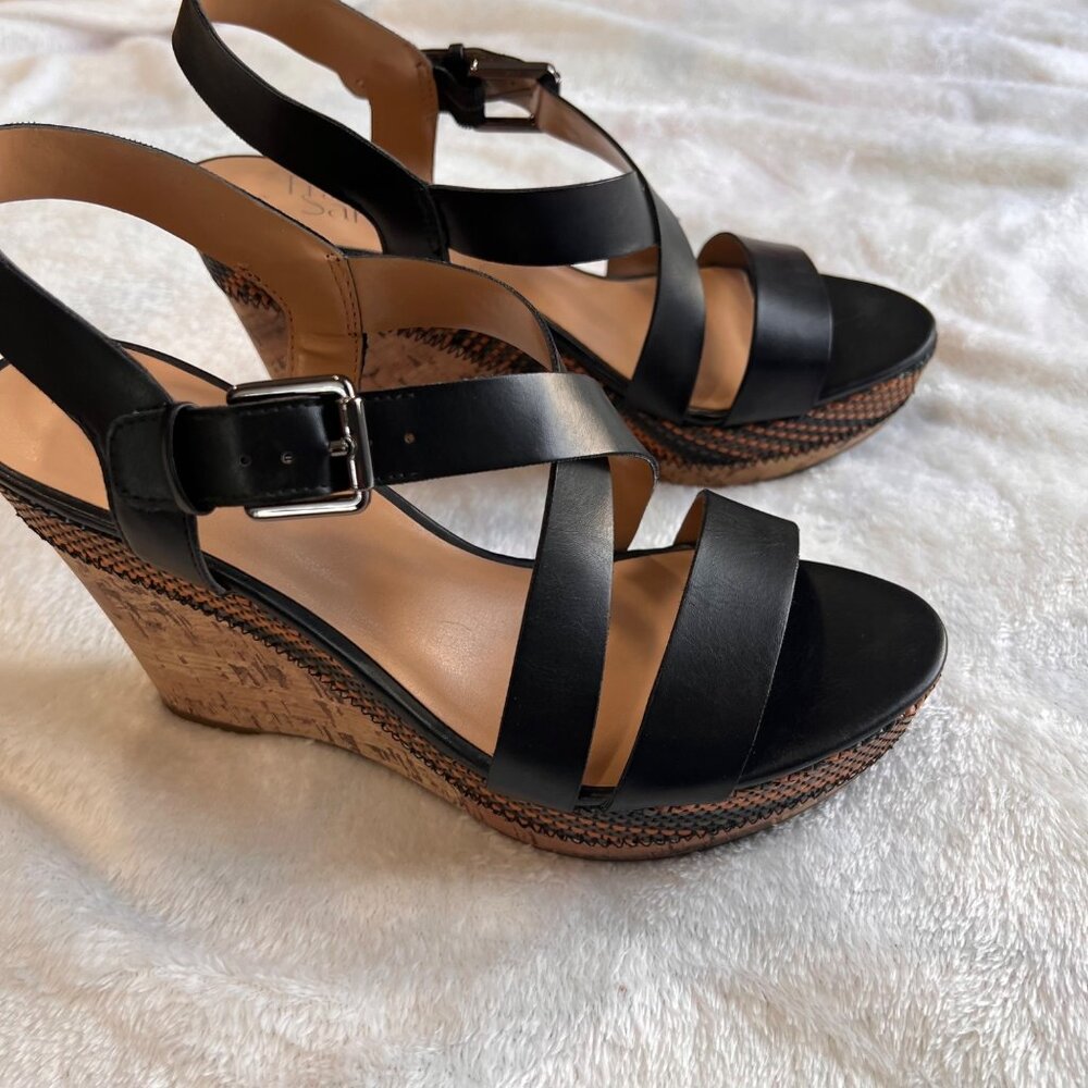 Franco Sarto stallion 2,‎ wedge sandals size 8 - Picture 4 of 9